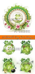 St. Patrick's Day Card Design 2 - Stock Vectors 