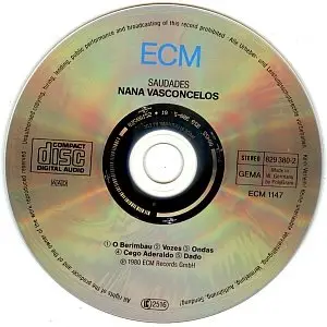 Nana Vasconcelos - Saudades (1980) {ECM 1147}