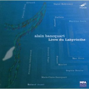Alain Bancquart - Le Livre du Labyrinthe (2003)