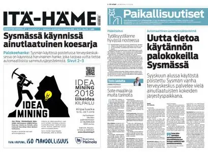 Itä-Häme – 13.10.2018