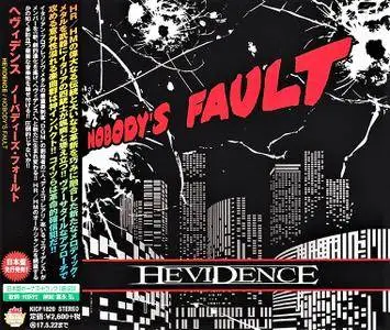 Hevidence - Nobody's Fault (2016) [Japanese Ed.]