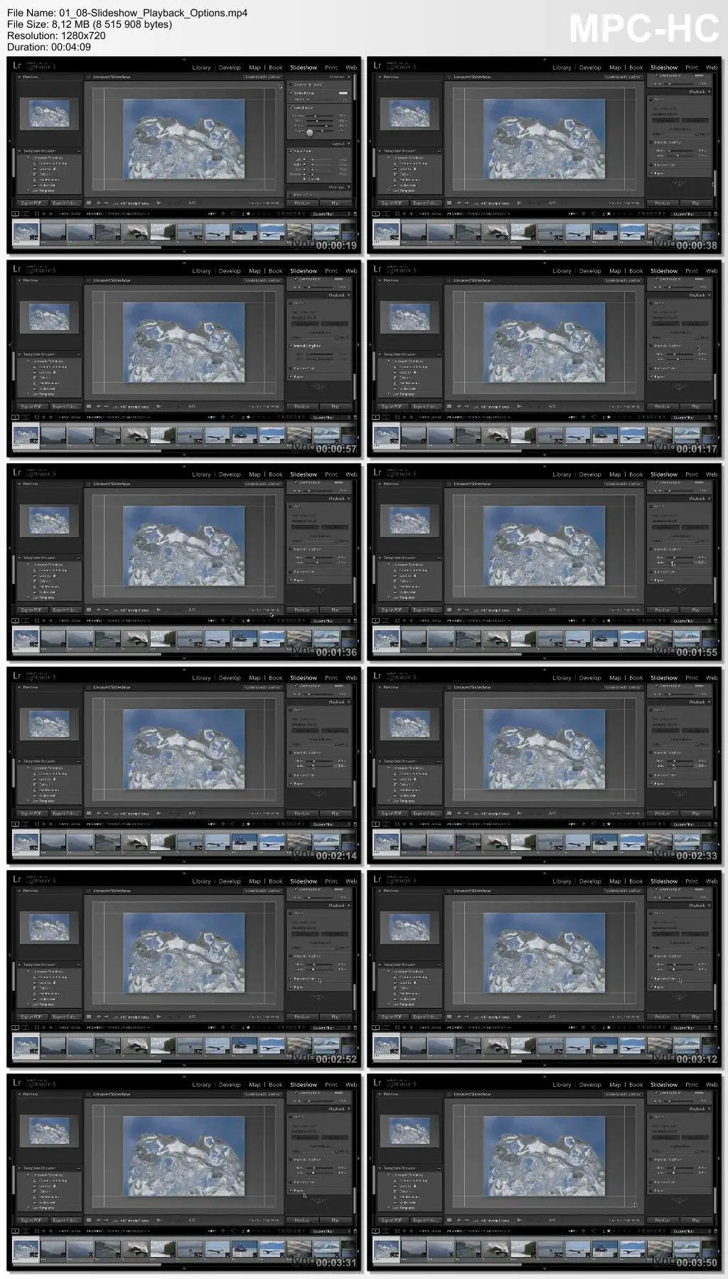 Lynda - Lightroom 5: 04 Creating Slideshows