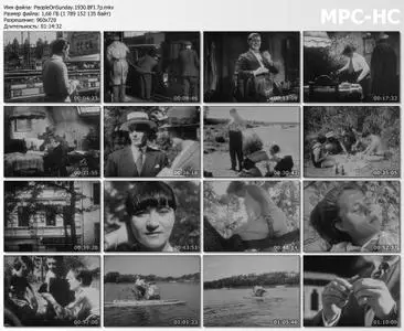 People on Sunday / Menschen am Sonntag (1930) [British Film Institute]