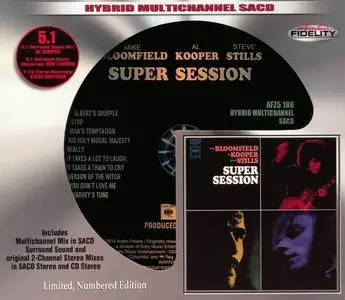 Mike Bloomfield, Al Kooper, Steve Stills - Super Session (1968) [Audio Fidelity 2014] (Repost)