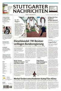 Stuttgarter Nachrichten Stadtausgabe (Lokalteil Stuttgart Innenstadt) - 16. September 2019
