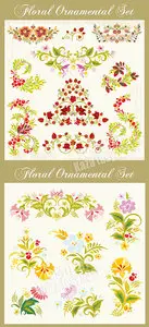 Flower corners