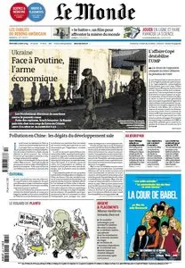 Le Monde & Suppléments du Mercredi 5 Mars 2014
