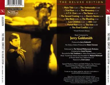 Jerry Goldsmith - Omen III: The Final Conflict [Deluxe Edition] (2001)