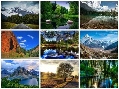 200 Beautiful Landscapes HD Wallpapers (Set 61)