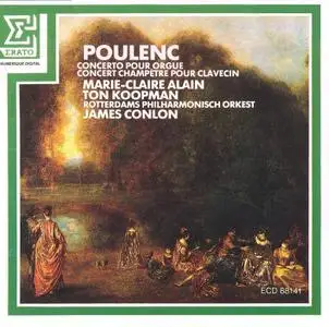 Francis Poulenc - Concerto pour Orgue - Concert Champêtre pour Clavecin - RPO - James Conlon