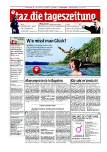 Tageszeitung TAZ vom 09 Juli 2011