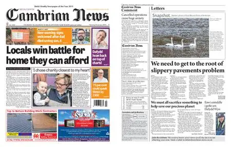 Cambrian News Arfon & Dwyfor – 17 January 2020