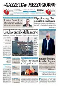 GAZZETTA DEL MEZZOGIORNO 08 FEBBRAIO 2010