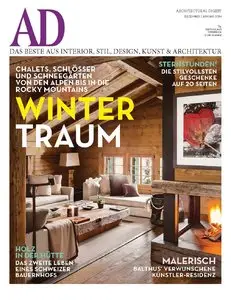 AD Architectural Digest – Die schönsten Häuser der Welt Dezember/Januar 12-01/2014