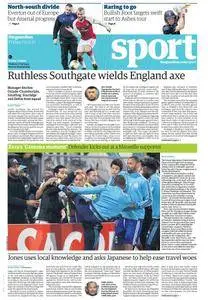 The Guardian Sports supplement  03 November 2017