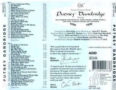 Putney Dandridge - 1935-1936 (1995)