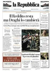 la Repubblica - 8 Settembre 2021