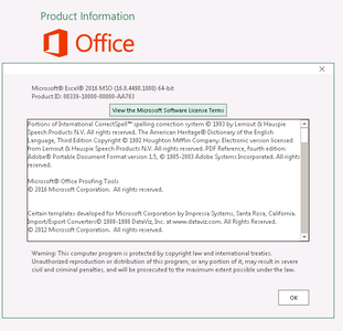 Microsoft Office Professional Plus 2016 v16.0.4498.1000 June 2017