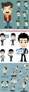 Vectors - Cartoon Business People 3