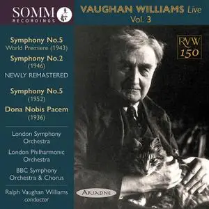 London Symphony Orchestra - Vaughan Williams Live, Vol. 3 (Live) (2022) [Official Digital Download]