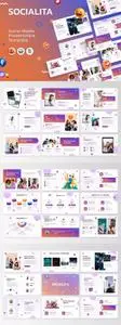 Socialita Social Media Powerpoint Template