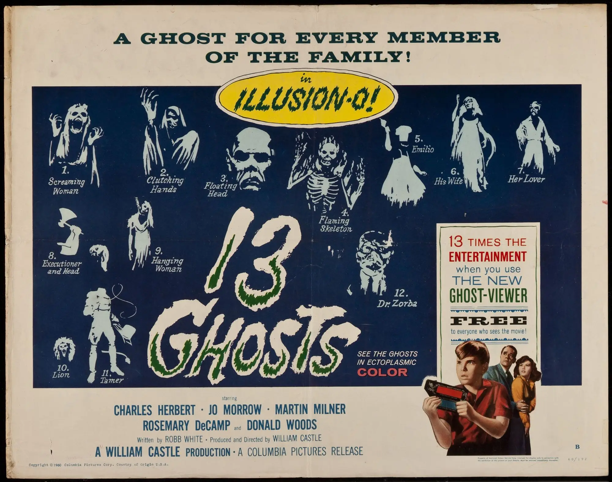 13 Ghosts (1960) + 13 Frightened Girls! (1963) [Re-UP] / AvaxHome