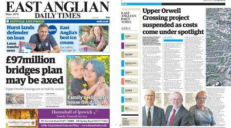 East Anglian Daily Times – August 01, 2018
