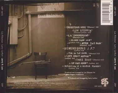 Lee Ritenour / Larry Carlton - Larry & Lee (1995) {GRP 98172}