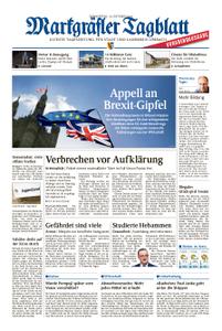 Markgräfler Tagblatt - 18. Oktober 2018