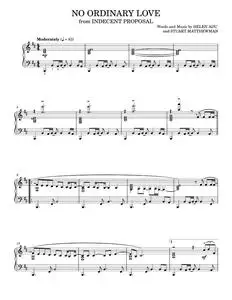 No ordinary love - Sade (Piano Solo)