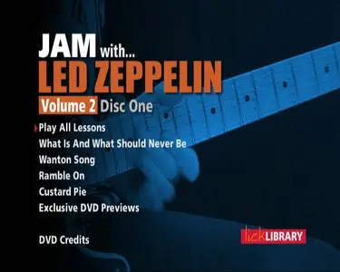 Lick Library - Jam with Led Zeppelin Vol 2 (DVD & CD set)