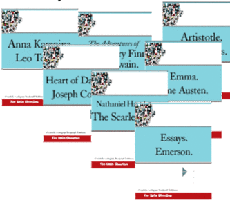 Classic English Literature Books - Collegiate Bookshelf Editions