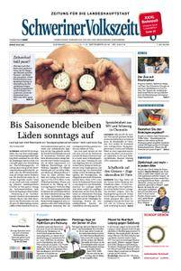Schweriner Volkszeitung Zeitung für die Landeshauptstadt - 01. September 2018