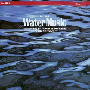 Handel - Watermusic - Academy Of St. Martin In The Fields - Neville Marriner - 1980 (24/96 Vinyl Rip)