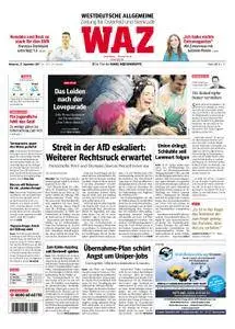 WAZ Westdeutsche Allgemeine Zeitung Oberhausen-Sterkrade - 27. September 2017