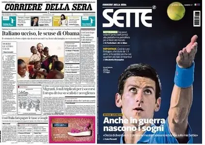 Il Corriere della Sera (24-04-15) + SETTE
