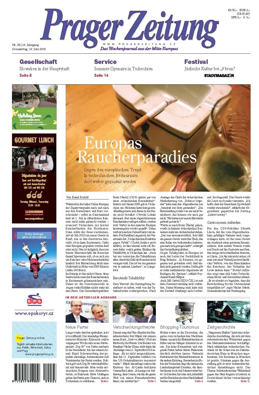 Prager Zeitung 25/2009