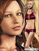 DAZ3D Victoria 4 - Skins, Morphs, and Poses