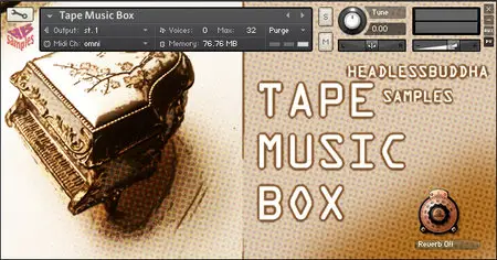 HeadlessBuddha Samples Tape Music Box KONTAKT