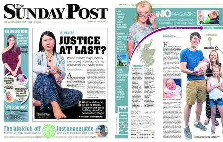 The Sunday Post Scottish Edition – August 05, 2018