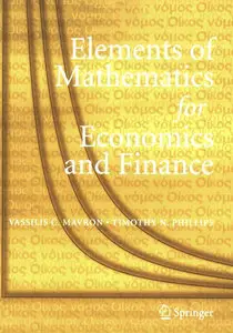 Elements of Mathematics for Economics and Finance (repost)