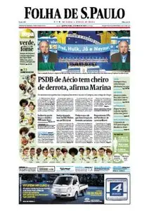 Folha de São Paulo - 8 de maio de 2014 - Quinta