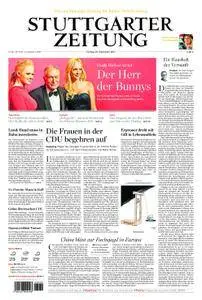 Stuttgarter Zeitung Stadtausgabe (Lokalteil Stuttgart Innenstadt) - 29. September 2017
