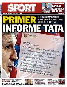 SPORT - Lunes, 29 De Julio De 2013