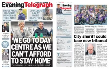 Evening Telegraph Late Edition – February 11, 2022