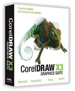 Corel DRAW Graphics Suite X3 (Full 4CD)