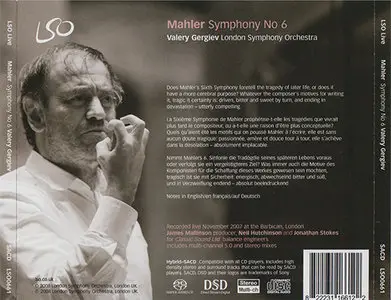 Gustav Mahler - Valery Gergiev / LSO - Symphony No.6 "The Tragic" (2008) {Hybrid-SACD // EAC Rip}