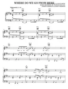 Where Do We Go From Here - Prince Alicia Keys (Piano-Vocal-Guitar)