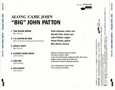 John Patton - Along Came John (1963) {Blue Note Japan SHM-CD UCCQ-5099 rel 2015} (24-192 remaster)