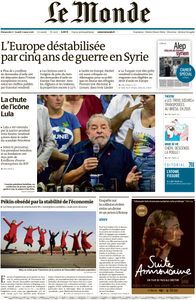 Le Monde du Dimanche 6 et Lundi 7 Mars 2016